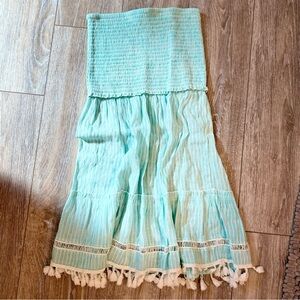 Blue Island Aqua Maxi Dress